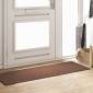 vidaXL Χαλάκι Εξώπορτας Καφέ και Μαύρο 60 x 180 cm 100% Πολυαμίδιο
