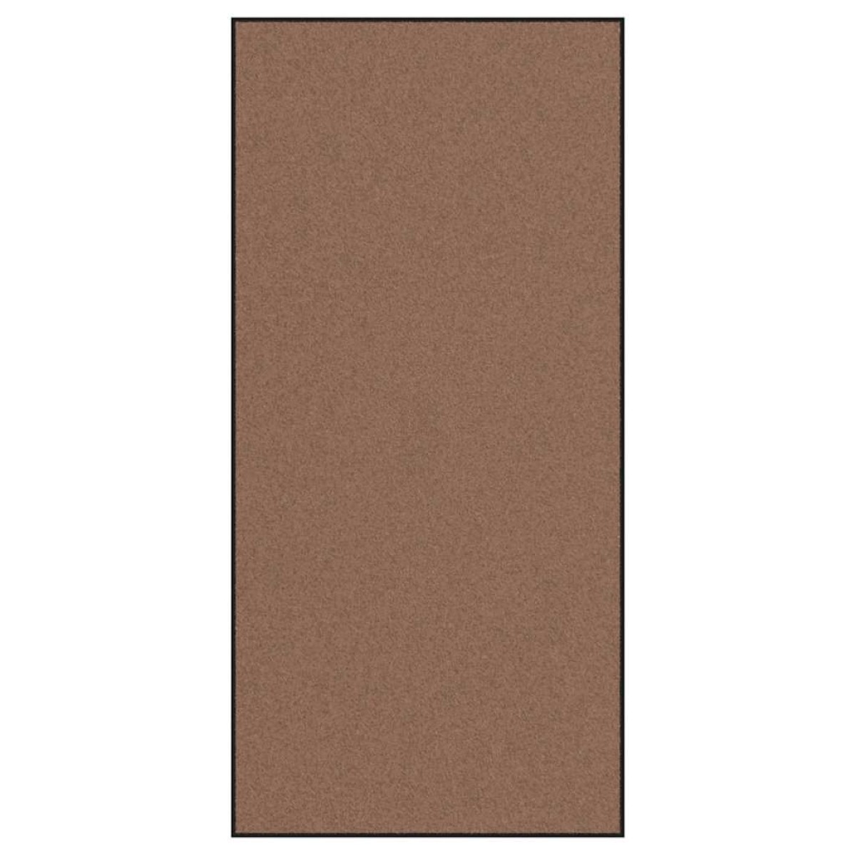 vidaXL Χαλάκι Εξώπορτας Καφέ και Μαύρο 120 x 250 cm 100% Πολυαμίδιο