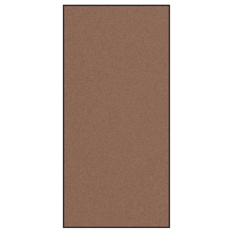 vidaXL Χαλάκι Εξώπορτας Καφέ και Μαύρο 120 x 250 cm 100% Πολυαμίδιο