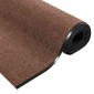 vidaXL Χαλάκι Εξώπορτας Καφέ και Μαύρο 120 x 400 cm 100% Πολυαμίδιο