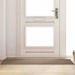vidaXL Χαλάκι Εξώπορτας Μπεζ και Μαύρο 60 x 180 cm 100% Πολυαμίδιο