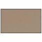 vidaXL Χαλάκι Εξώπορτας Μπεζ και Μαύρο 90 x 150 cm 100% Πολυαμίδιο