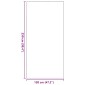 vidaXL Χαλάκι Εξώπορτας Μπεζ και Μαύρο 120 x 250 cm 100% Πολυαμίδιο
