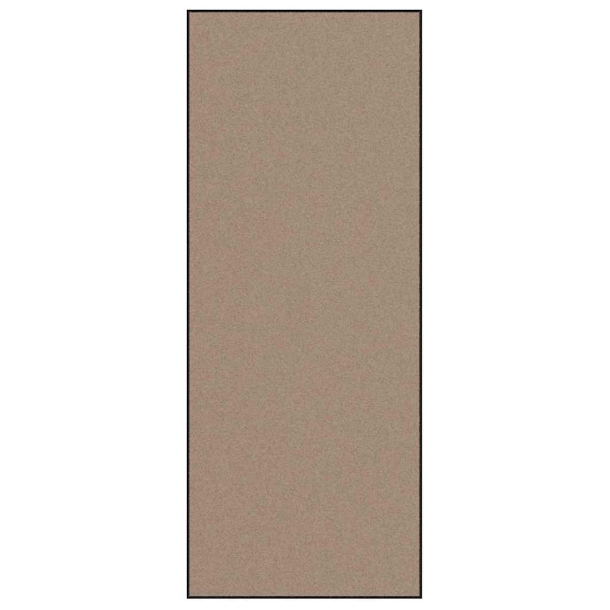 vidaXL Χαλάκι Εξώπορτας Μπεζ και Μαύρο 120 x 300 cm 100% Πολυαμίδιο