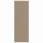 vidaXL Χαλάκι Εξώπορτας Μπεζ και Μαύρο 120 x 350 εκ 100% Πολυαμίδιο