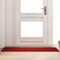 vidaXL Χαλάκι Εξώπορτας Κόκκινο και Μαύρο 60 x 180 cm 100% Πολυαμίδιο