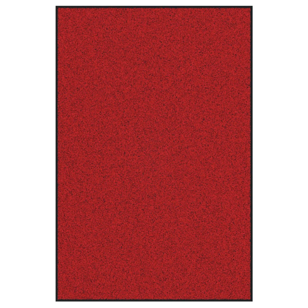 vidaXL Χαλάκι Εξώπορτας Κόκκινο και Μαύρο 120 x 180 cm 100% Πολυαμίδιο
