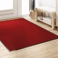 vidaXL Χαλάκι Εξώπορτας Κόκκινο και Μαύρο 120 x 180 cm 100% Πολυαμίδιο