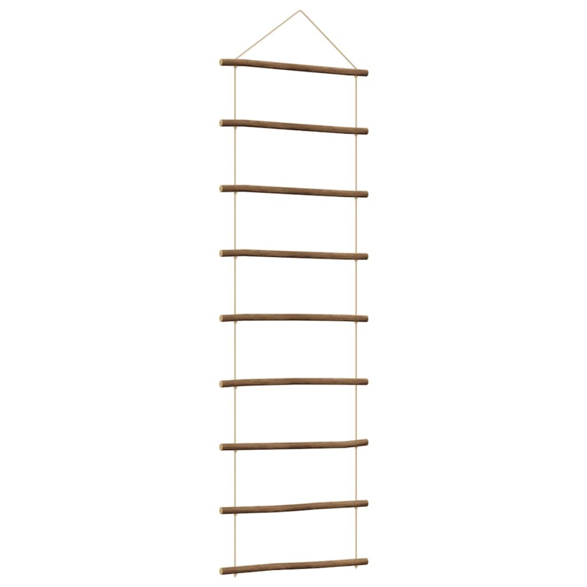 vidaXL Διακόσμηση τοίχου σε σχήμα σκάλας 50x150 cm Φυσικό κλαδί