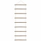 vidaXL Διακόσμηση τοίχου σε σχήμα σκάλας 50x150 cm Φυσικό κλαδί