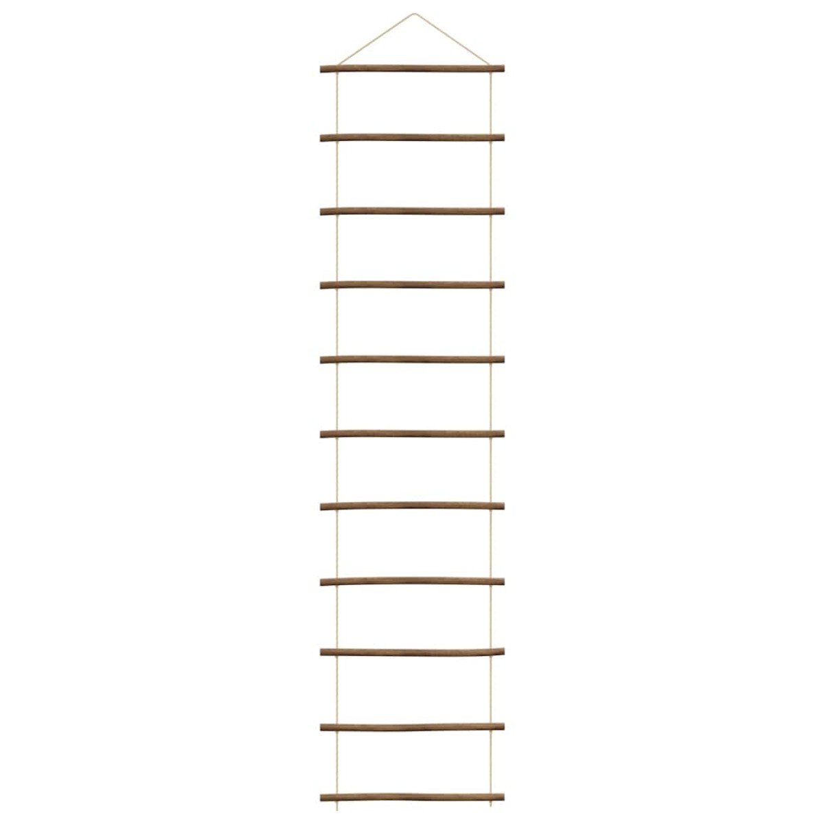 vidaXL Διακόσμηση τοίχου σε σχήμα σκάλας 50x200 cm Φυσικό κλαδί
