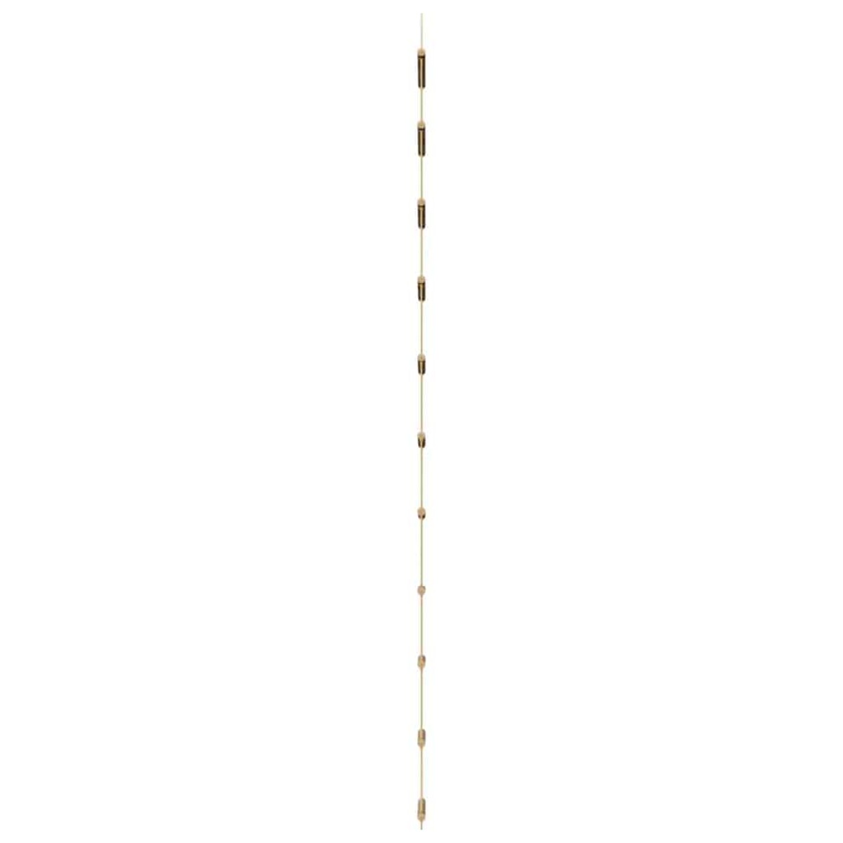 vidaXL Διακόσμηση τοίχου σε σχήμα σκάλας 50x200 cm Φυσικό κλαδί