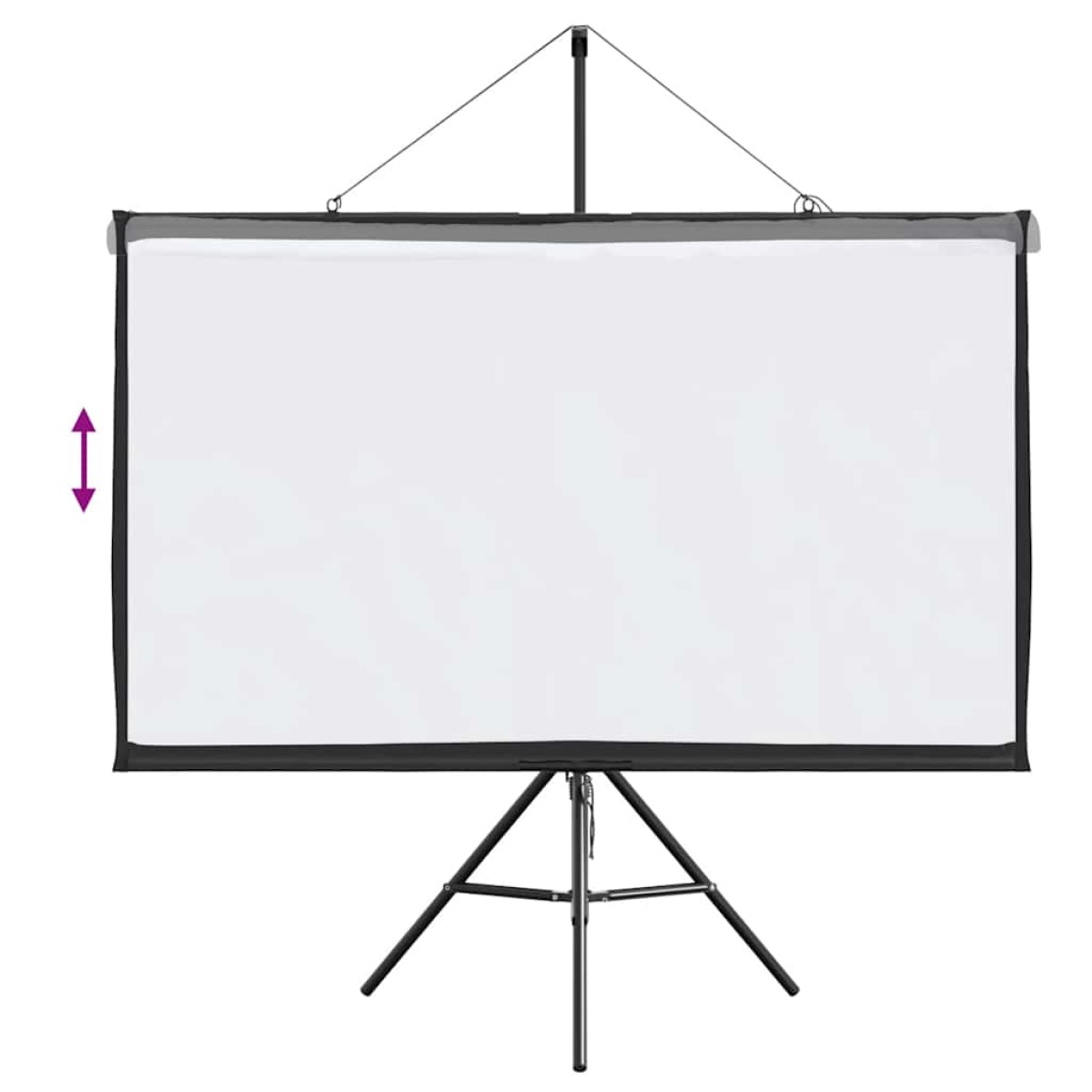 vidaXL Οθόνη Προβολής με Τρίποδο 50 Ιντσών 16:9