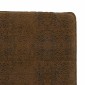 vidaXL Καρέκλα τραπεζαρίας καφέ δέρμα Faux Suede