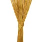 vidaXL Κουρτίνες String 2 τεμάχια Χρυσό 140x250 cm