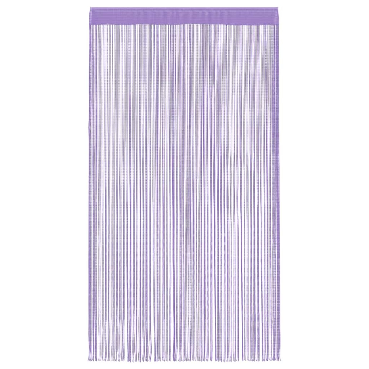 vidaXL Κουρτίνες με Κρόσσια 2 τεμ. Μοβ 140 x 250 εκ.