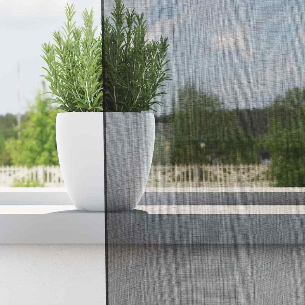 vidaXL Κουρτίνες Voile με ροδέλες 2 τεμάχια Μαύρο 140x245 εκ.