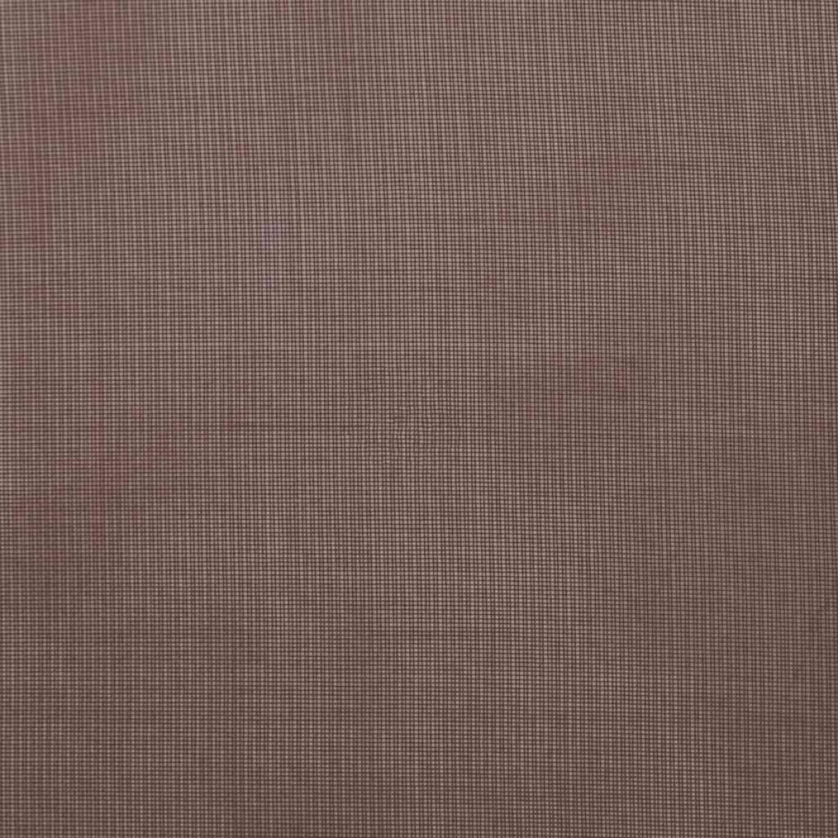 vidaXL Κουρτίνες Voile με ροδέλες 2 τεμάχια Καφέ 140x140 εκ.