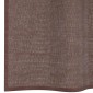 vidaXL Κουρτίνες Voile με ροδέλες 2 τεμάχια Καφέ 140x175 εκ.