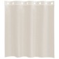 vidaXL Κουρτίνες Voile με ροδέλες 2 τεμάχια Κρεμ 140x140 εκ.