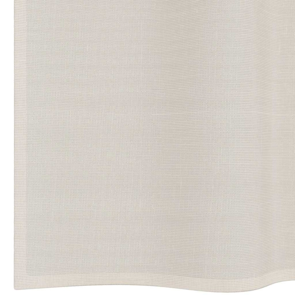 vidaXL Κουρτίνες Voile με ροδέλες 2 τεμάχια Κρεμ 140x175 εκ.