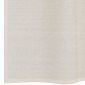 vidaXL Κουρτίνες Voile με ροδέλες 2 τεμάχια Κρεμ 140x175 εκ.