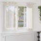 vidaXL Κουρτίνες Voile με ροδέλες 2 τεμάχια Κρεμ 140x175 εκ.