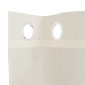 vidaXL Κουρτίνες Voile με ροδέλες 2 τεμάχια Κρεμ 140x260 εκ.