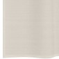 vidaXL Κουρτίνες Voile με ροδέλες 2 τεμάχια Κρεμ 140x260 εκ.