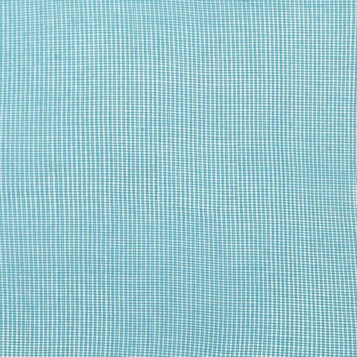 vidaXL Voile κουρτίνες με ροδέλες 2 τεμάχια Τιρκουάζ