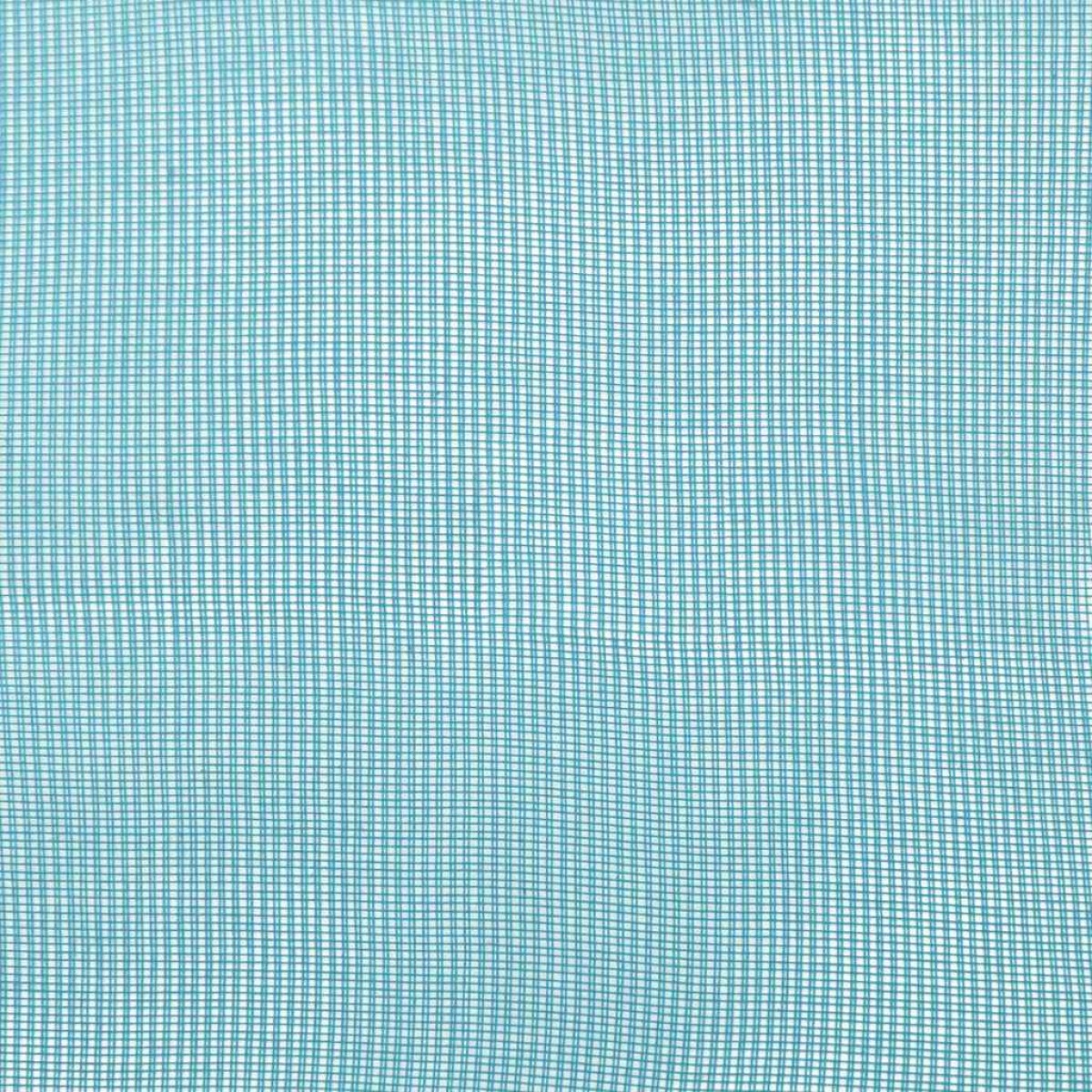 vidaXL Voile κουρτίνες με ροδέλες 2 τεμάχια Τιρκουάζ