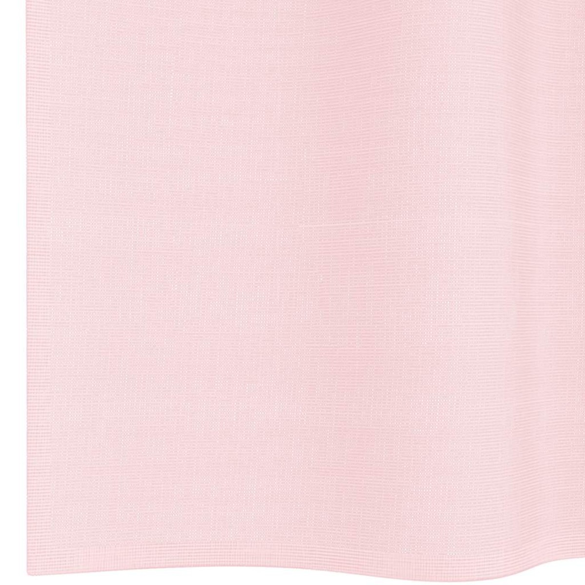 vidaXL Κουρτίνες Voile με Θηλιές 2 τεμ. Ανοιχτό Ροζ 140x225 εκ.