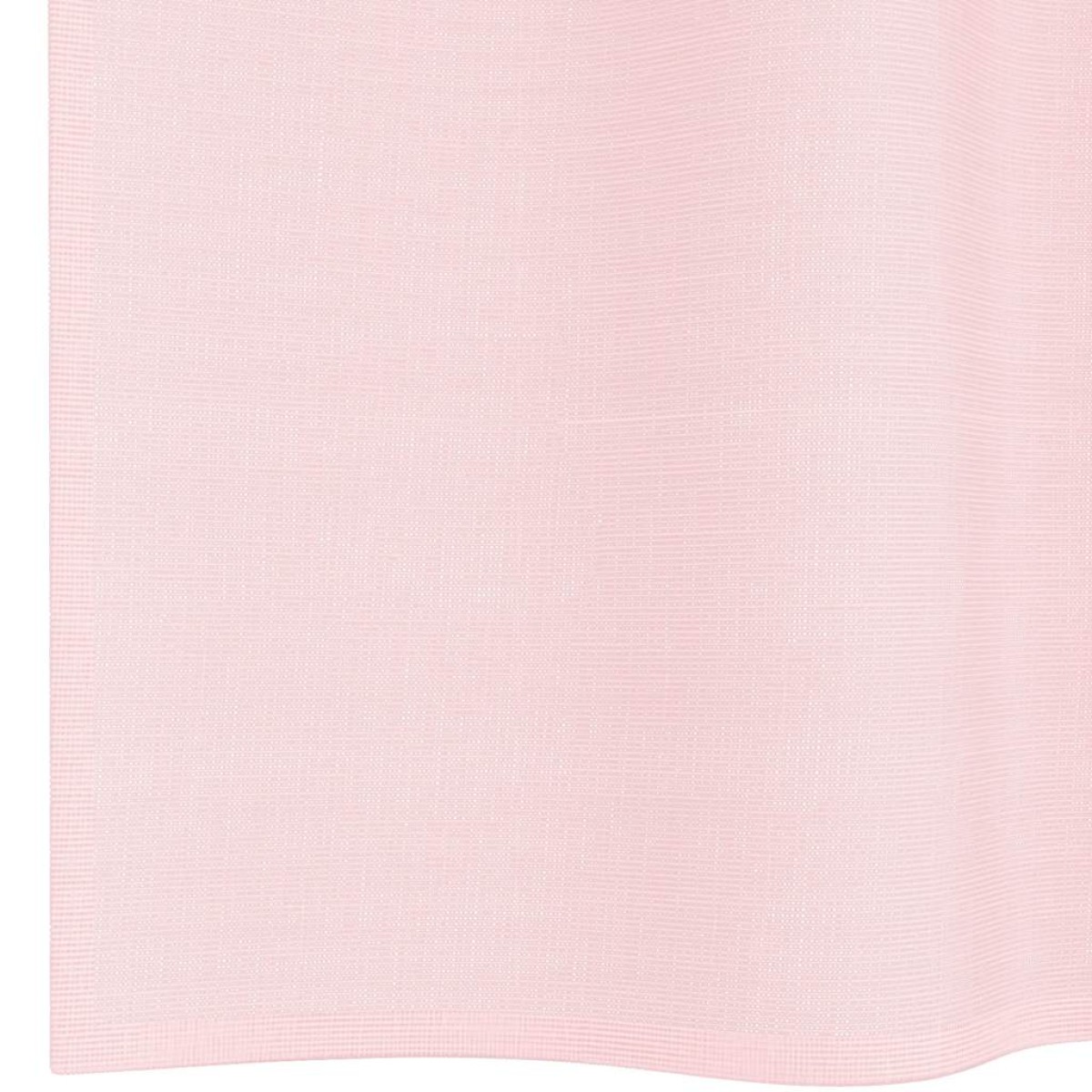 vidaXL Κουρτίνες Voile με Θηλιές 2 τεμ. Ανοιχτό Ροζ 140x245 εκ.
