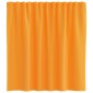 vidaXL Κουρτίνες Voile με Θηλιές 2 τεμ. Πορτοκαλί 140x140 εκ.