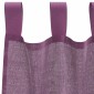vidaXL Κουρτίνες Voile με Θηλιές 2 τεμ. Μωβ 140x175 εκ.
