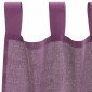 vidaXL Κουρτίνες Voile με Θηλιές 2 τεμ. Μωβ 140x225 εκ.