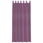 vidaXL Κουρτίνες Voile με βρόχους 2 τεμάχια Μοβ 140x245 εκ.