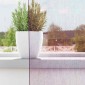 vidaXL Κουρτίνες Voile με Θηλιές 2 τεμ. Μωβ 140x260 εκ.