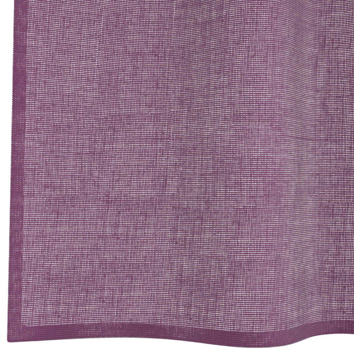 vidaXL Κουρτίνες Voile με Θηλιές 2 τεμ. Μωβ 140x260 εκ.