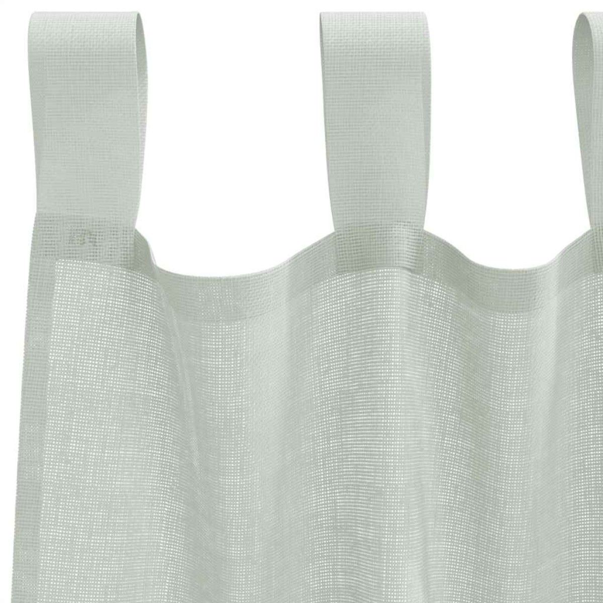 vidaXL Κουρτίνες Voile με Θηλιές 2 τεμ. Ανοιχτό Γκρι 140x245 εκ.