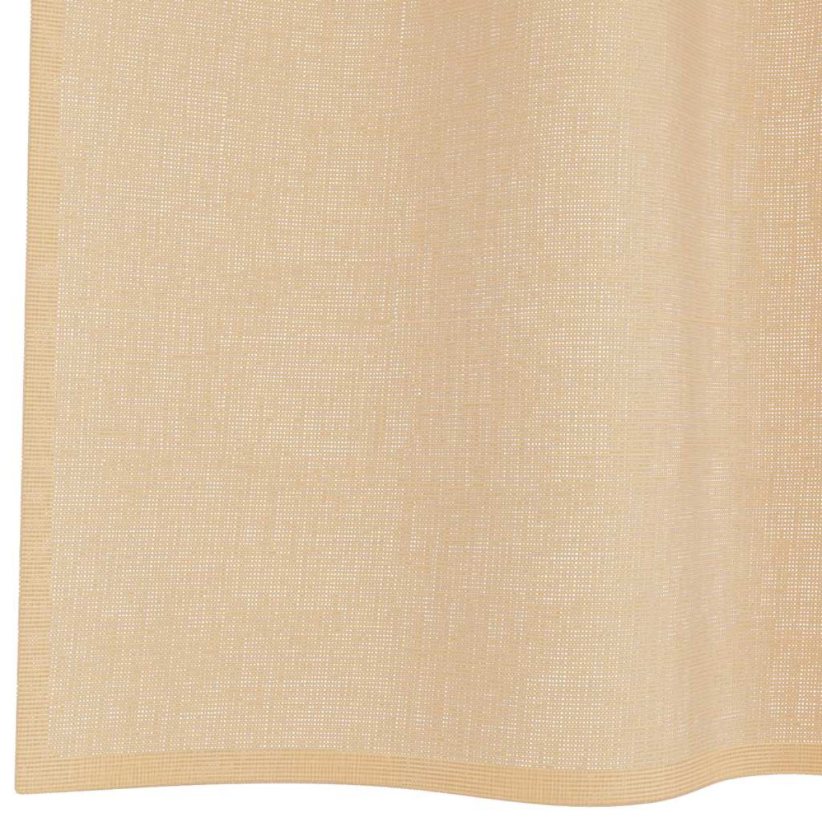 vidaXL Κουρτίνες Voile με βρόχους 2 τεμάχια Άμμος 140x225 cm