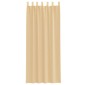 vidaXL Κουρτίνες Voile με βρόχους 2 τεμάχια Άμμος 140x260 cm