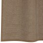 vidaXL Κουρτίνες Voile με Θηλιές 2 τεμ. Ανοιχτό Καφέ 140x225 εκ.