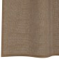 vidaXL Κουρτίνες Voile με Θηλιές 2 τεμ. Ανοιχτό Καφέ 140x260 εκ.