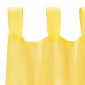 vidaXL Κουρτίνες Voile με Θηλιές 2 τεμ. Κίτρινες 140x225 εκ.