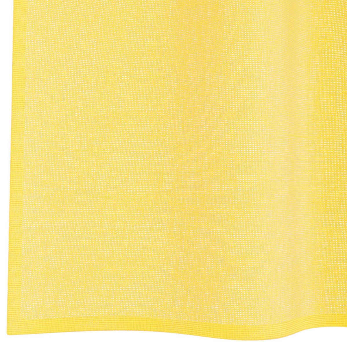 vidaXL Κουρτίνες Voile με Θηλιές 2 τεμ. Κίτρινες 140x260 εκ.