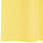 vidaXL Κουρτίνες Voile με Θηλιές 2 τεμ. Κίτρινες 140x260 εκ.