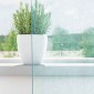 vidaXL Κουρτίνες Voile με Θηλιές 2 τεμ. Τυρκουάζ 140x245 εκ.