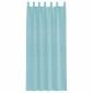 vidaXL Κουρτίνες Voile με Θηλιές 2 τεμ. Τυρκουάζ 140x245 εκ.