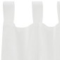 vidaXL Κουρτίνες Voile με βρόχους 2 τεμάχια Λευκό 140x140 cm